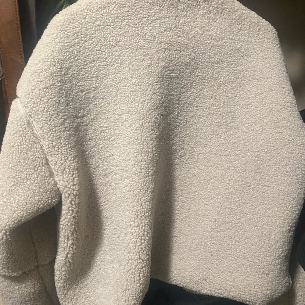 H&M Cream Teddy Jacket - Picture 2 of 3